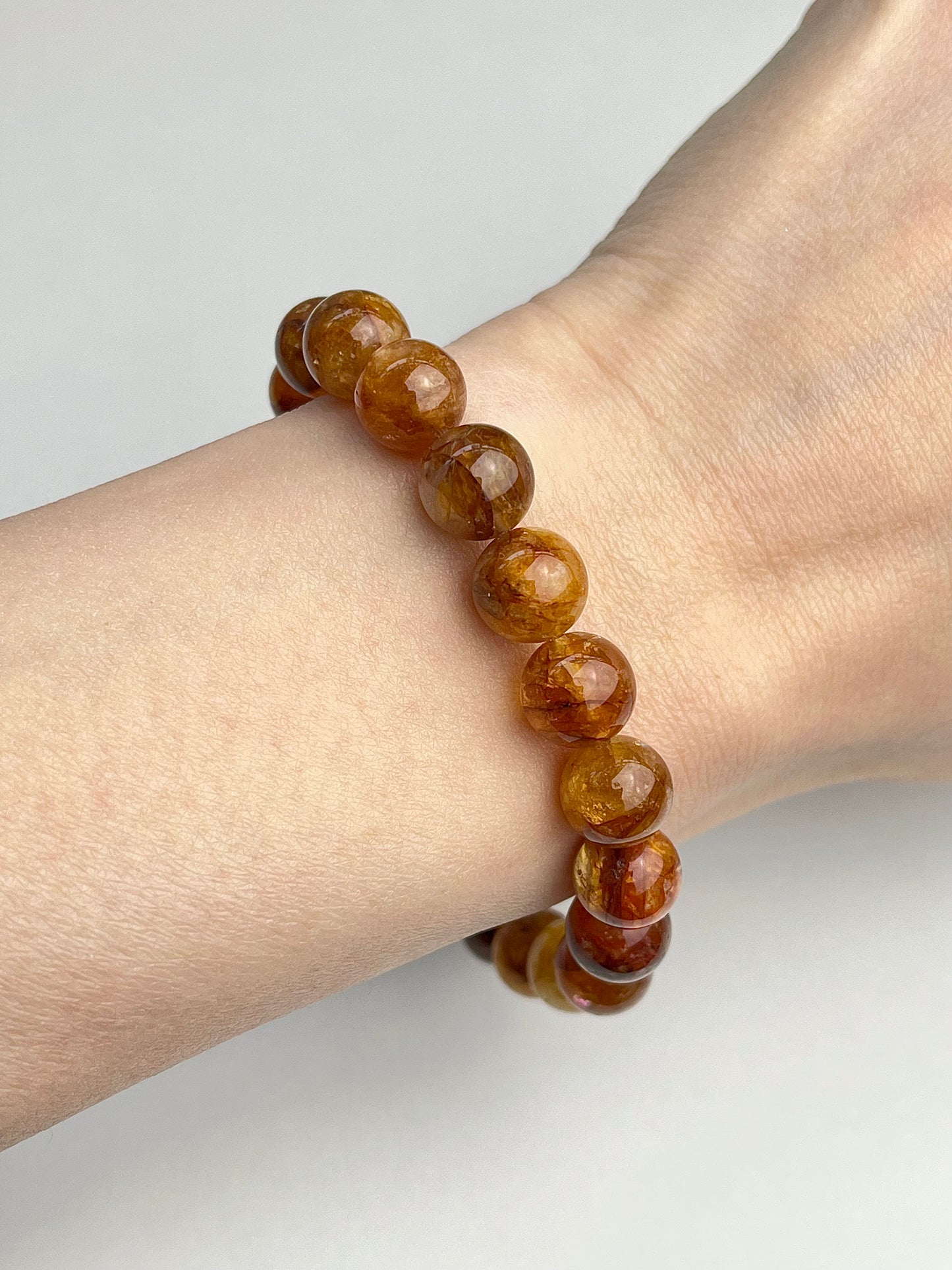 Golden healer kvarts armbånd 9mm+