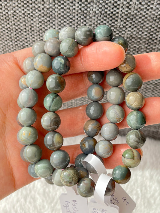 Alashan Agat armbånd 9+