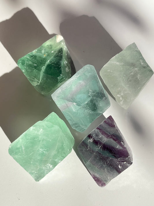 Fluoritt Oktaeder, XL 4.3cm