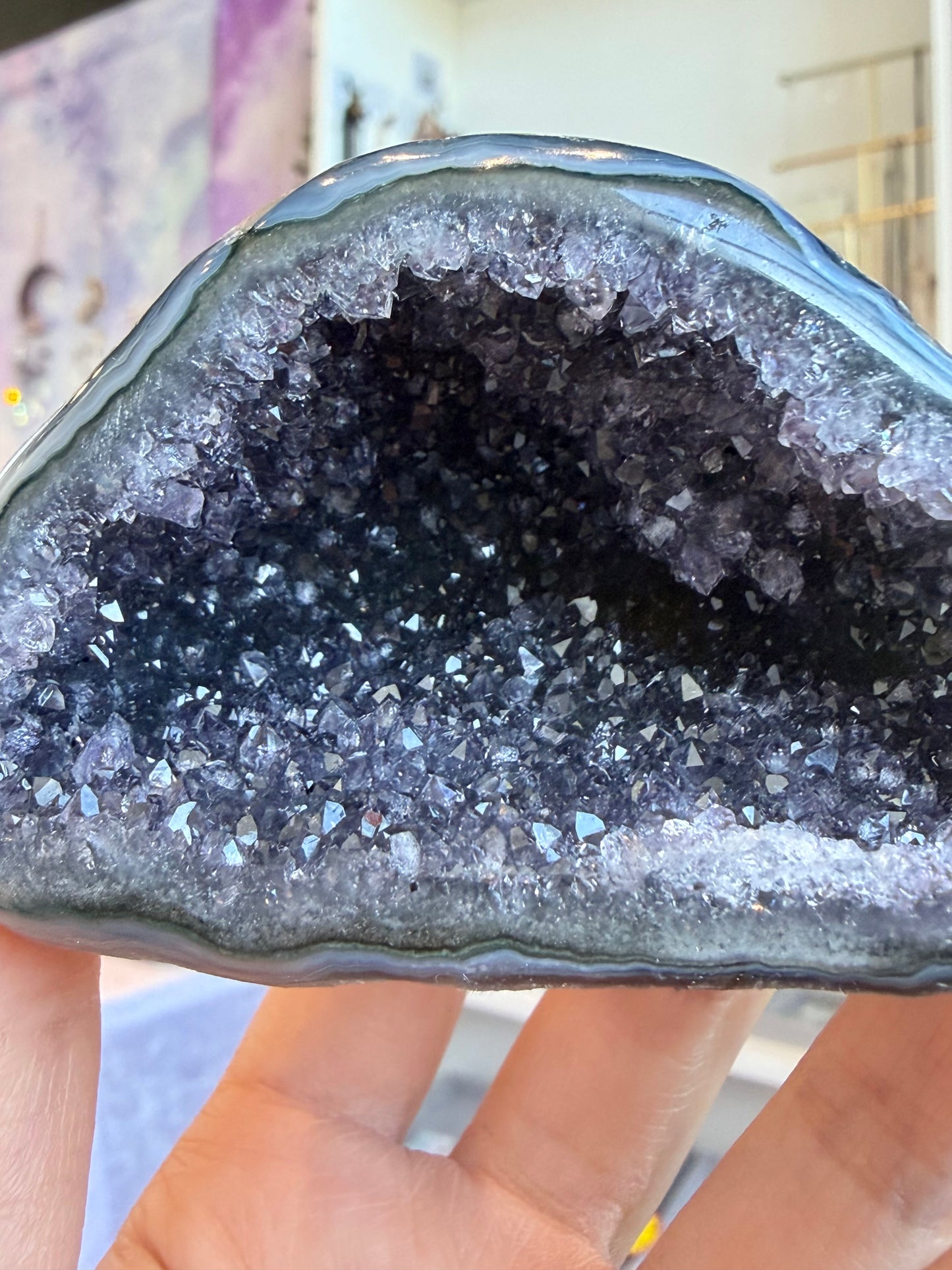 Ametyst geode