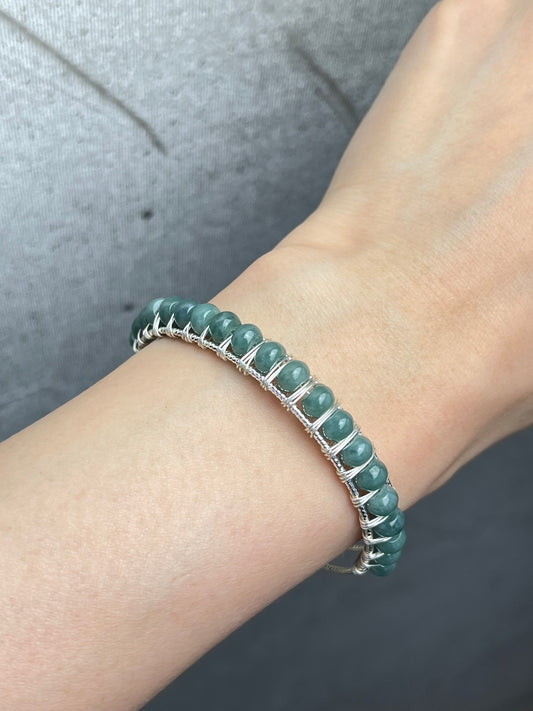 Jade- Håndlaget armbånd