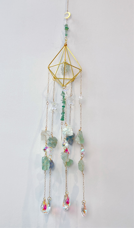 Krystall solfanger, Fluoritt