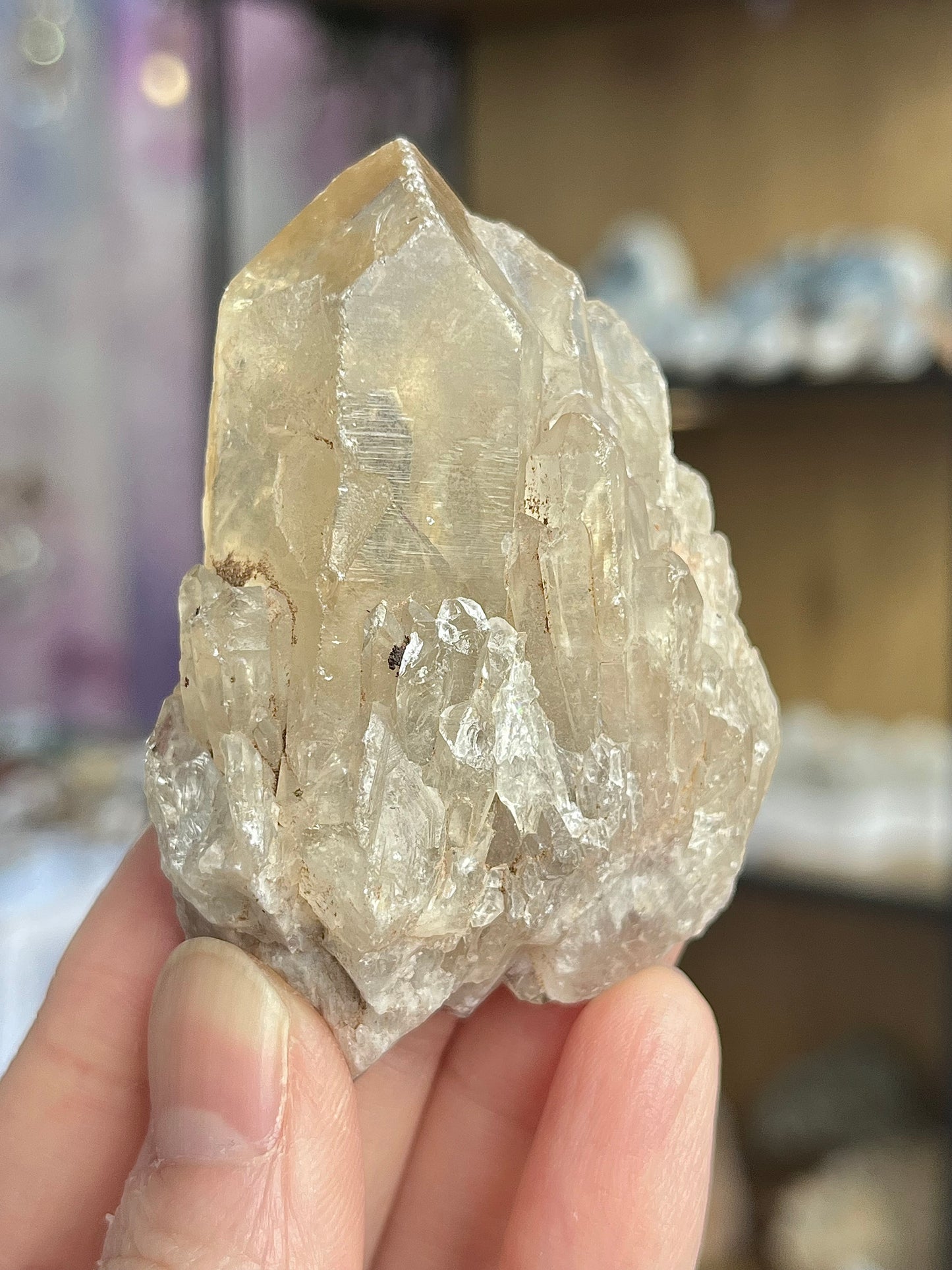 Naturlig citrin fra Kongo (Kundalini citrin)