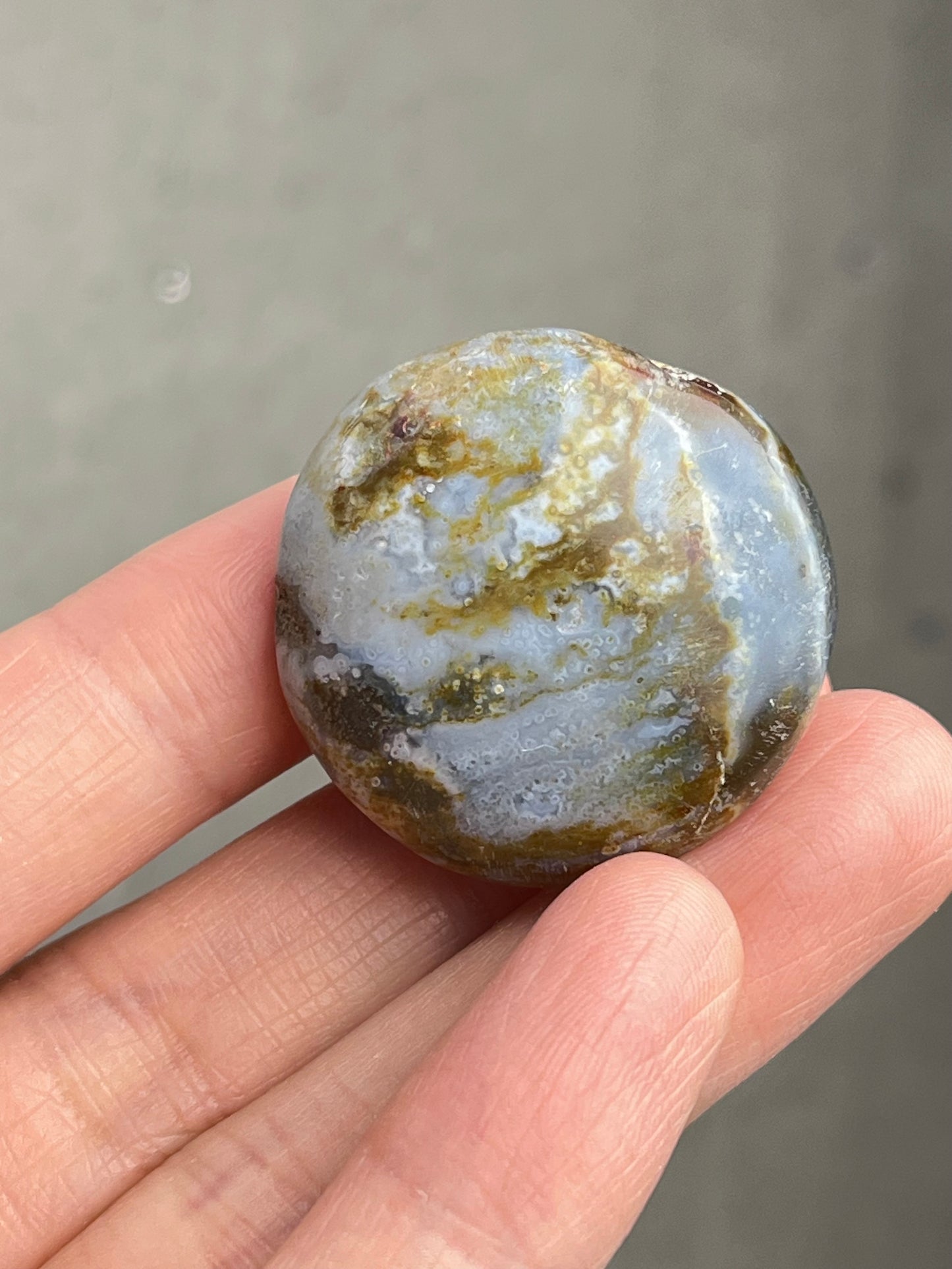 Jaspis(Cosmic jaspis) Håndstein