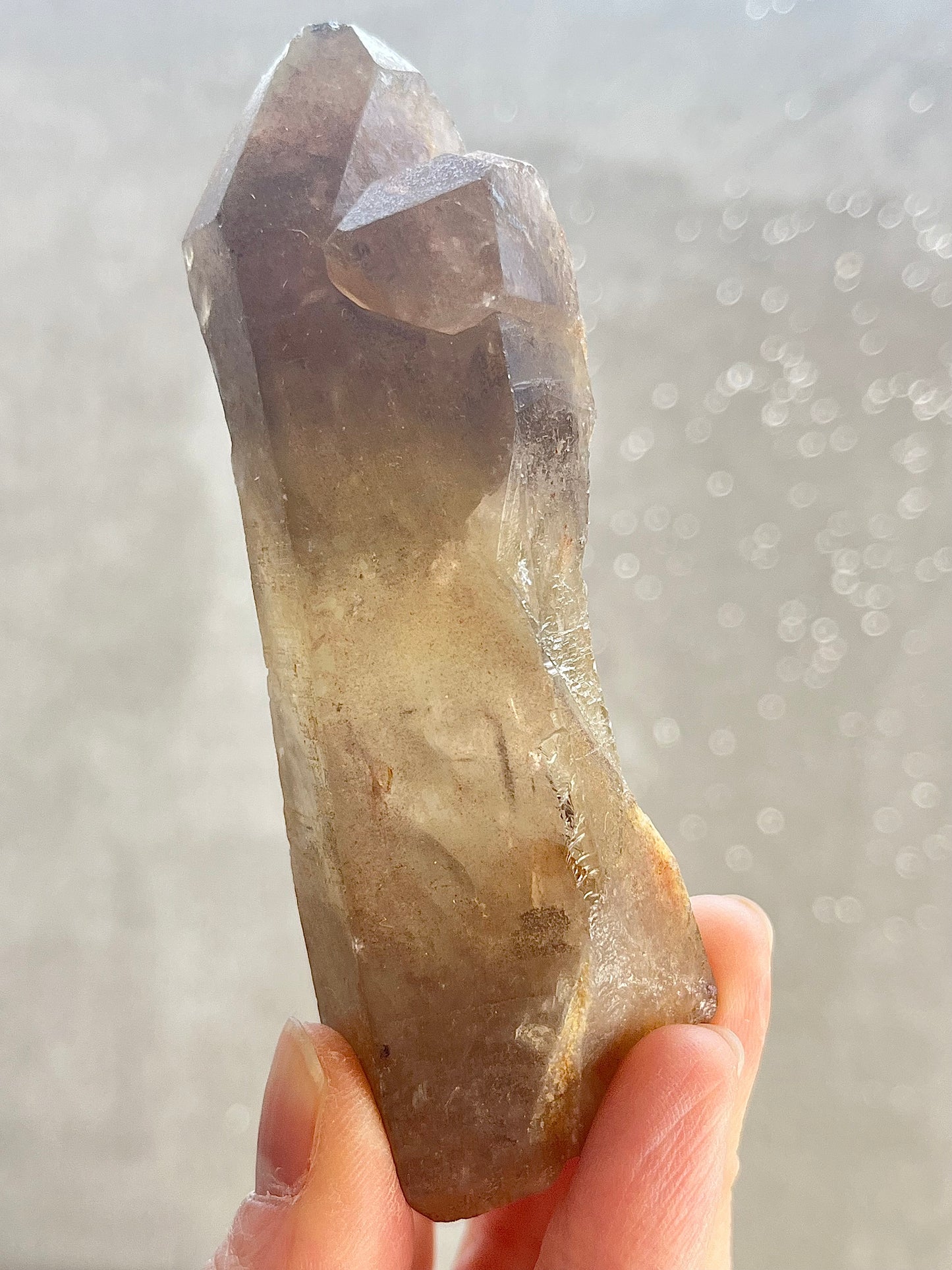 Natural smoky citrine from Zambia