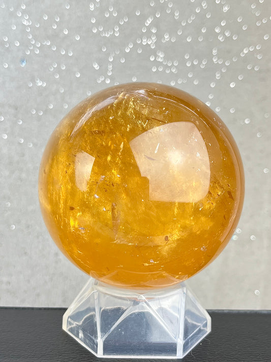 Honning kalsitt kule