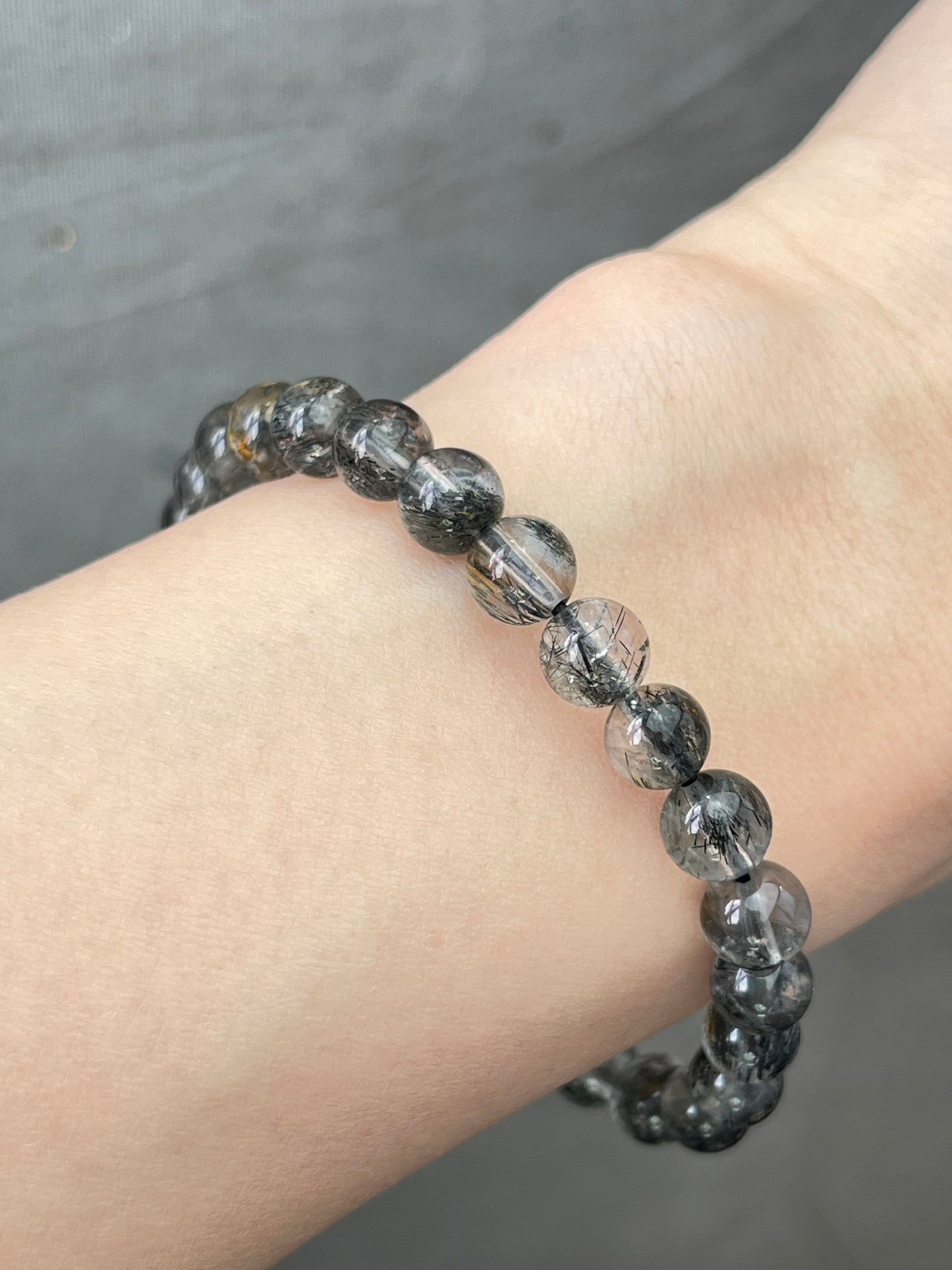 Turmalinkvarts armbånd
