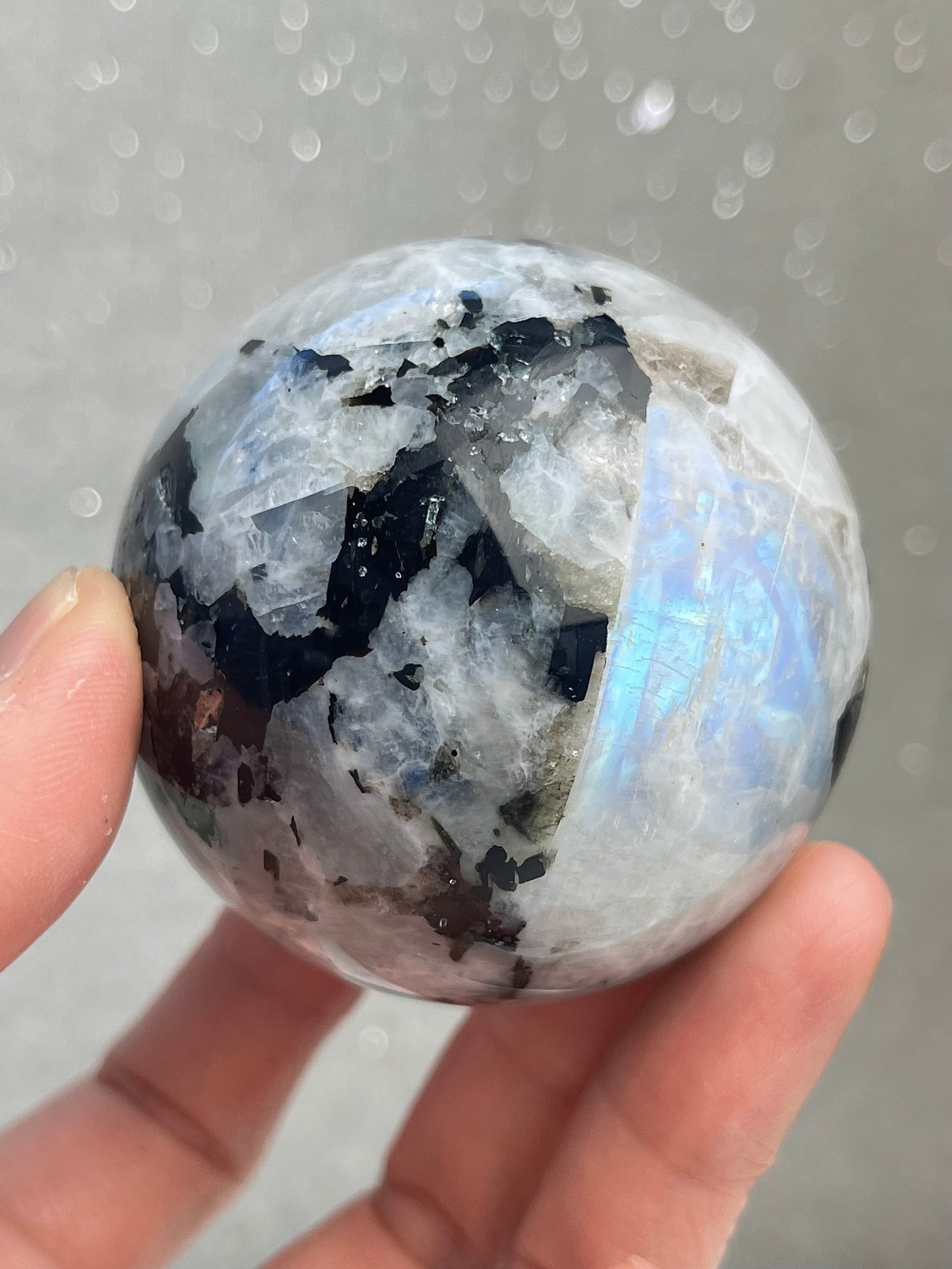 Rainbow Moonstone Ball
