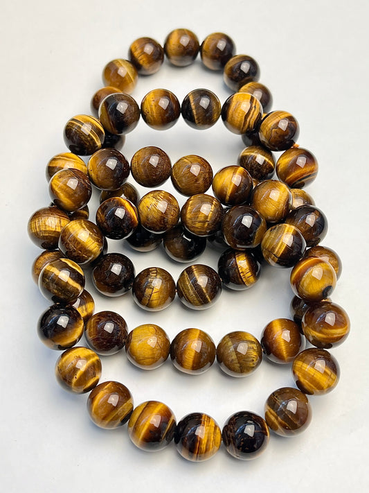 Tigerøye armbånd 11-12mm+