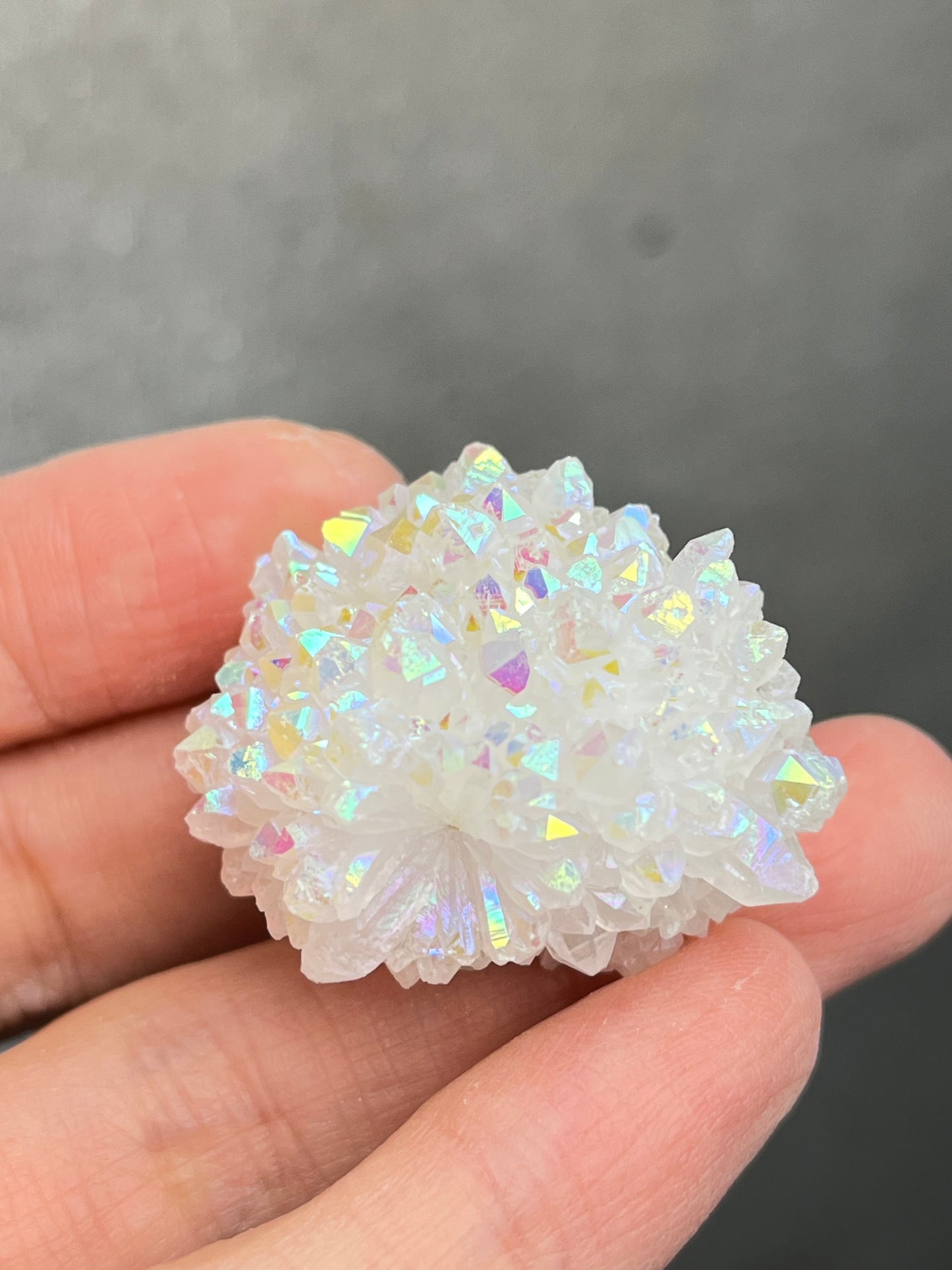 Aurakrystall Gruppe Regnbue