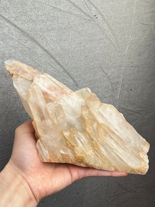 Kvarts med jernoksid gruppe XL 1kg