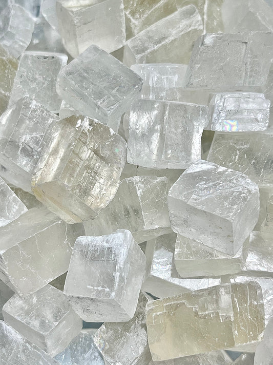 Hvit Kalsitt Rå 10-20mm