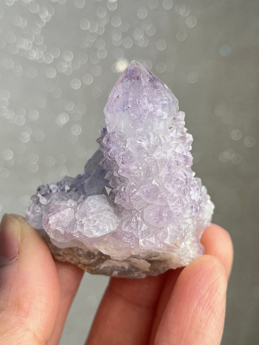 Ametyst kaktuskvarts (spirit quartz)