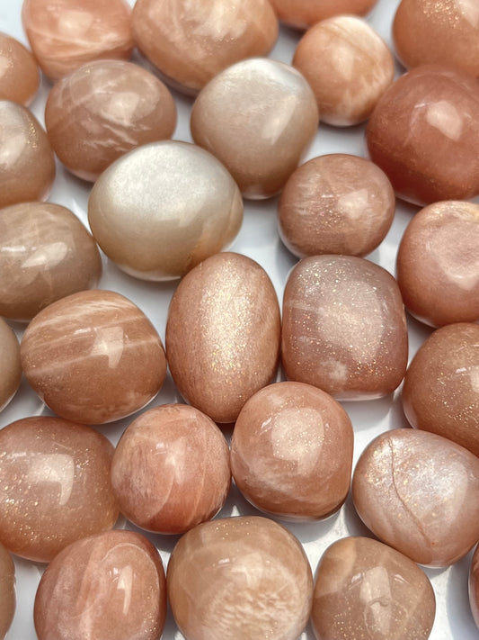 Månestein & Solstein tromlet 15-20mm