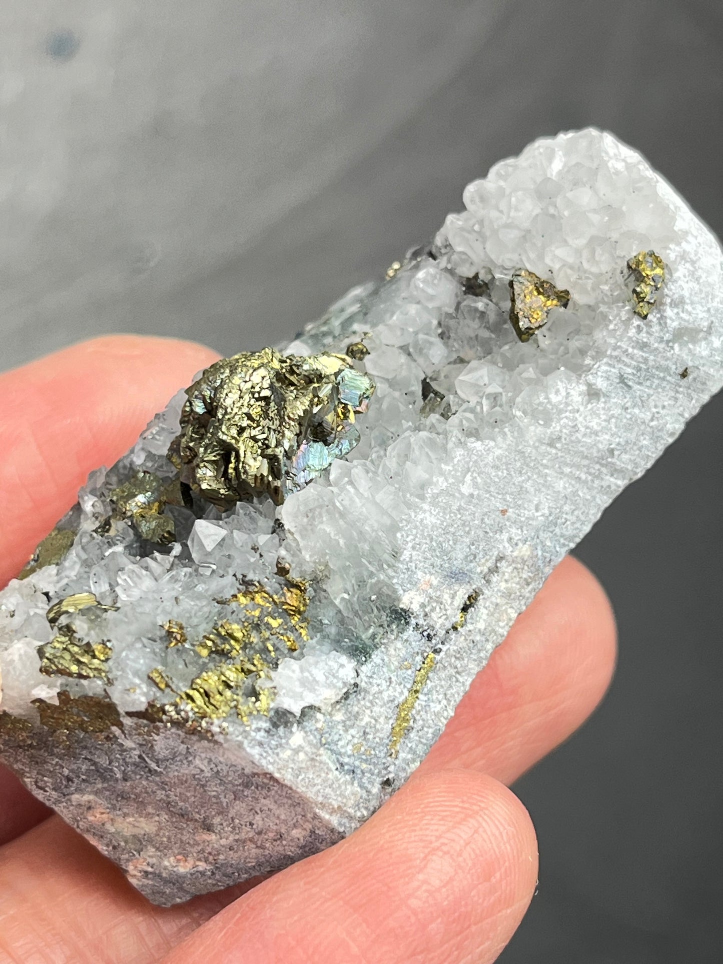 Kvarts, Pyritt, Chalcopyritt