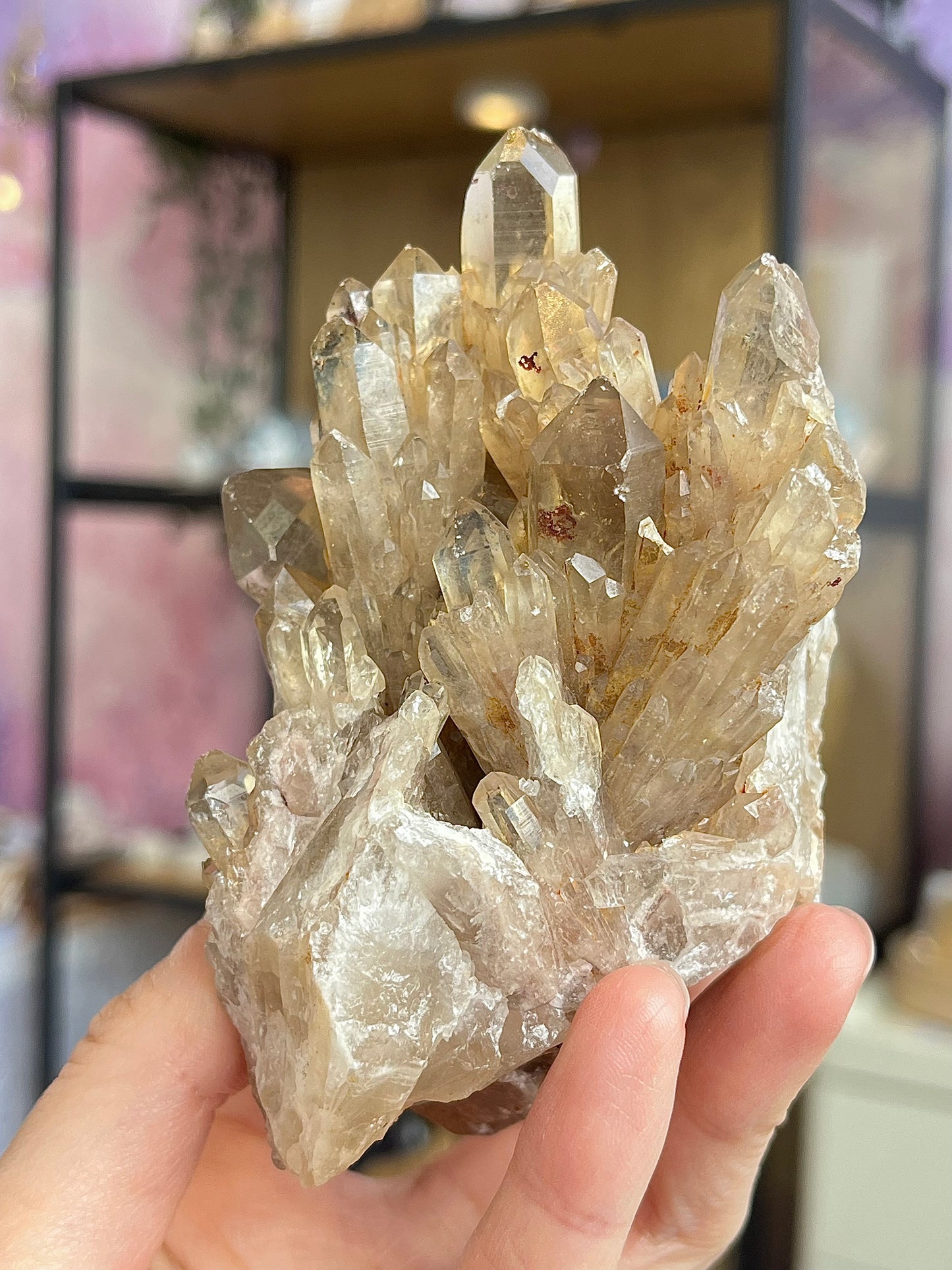 Naturlig citrin fra Kongo (Kundalini citrin)