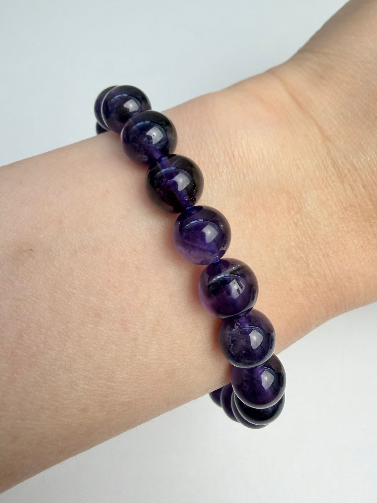 Ametyst armbånd 7-9mm+