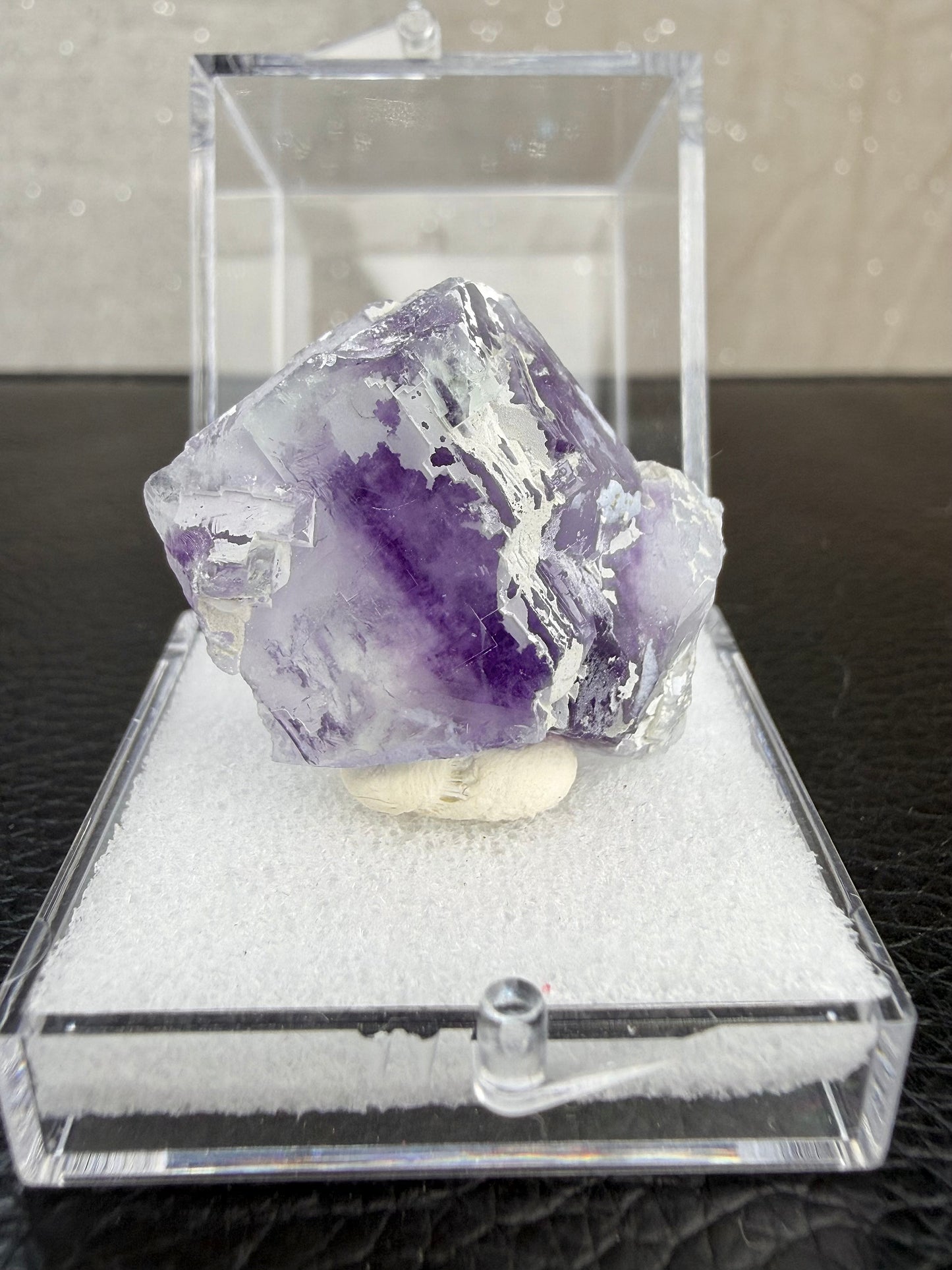 Fluorite with box