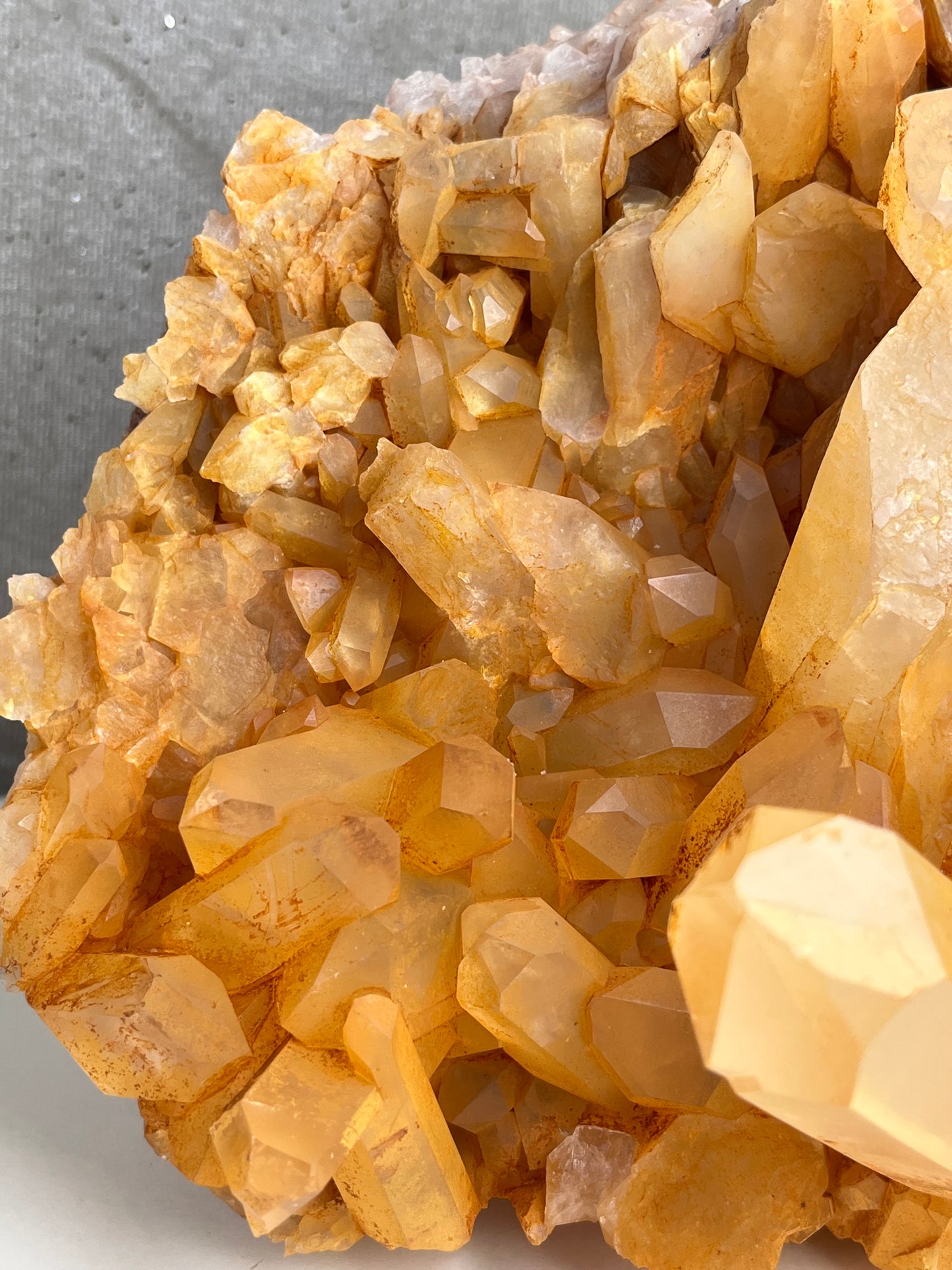 Kvarts Gruppe med Limonitt XL 2.4kg