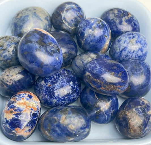 Sodalitt tromlet 20-30mm