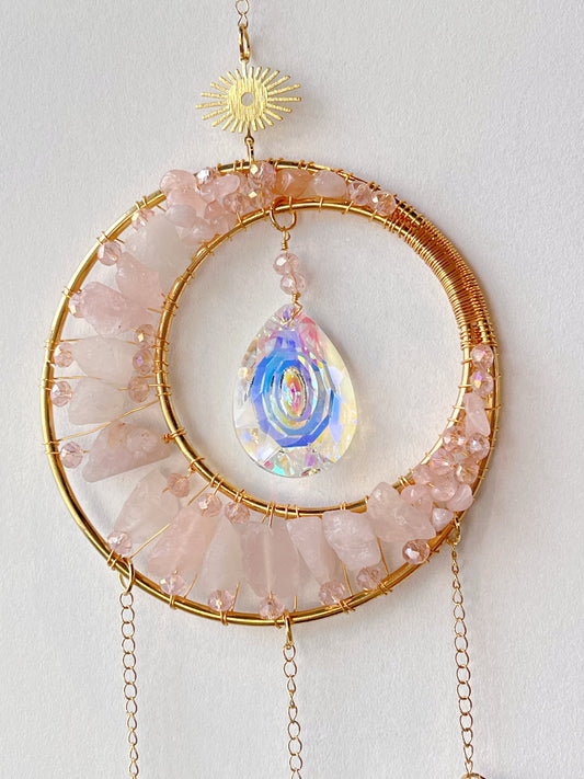 Krystall solfanger, Rosenkvarts