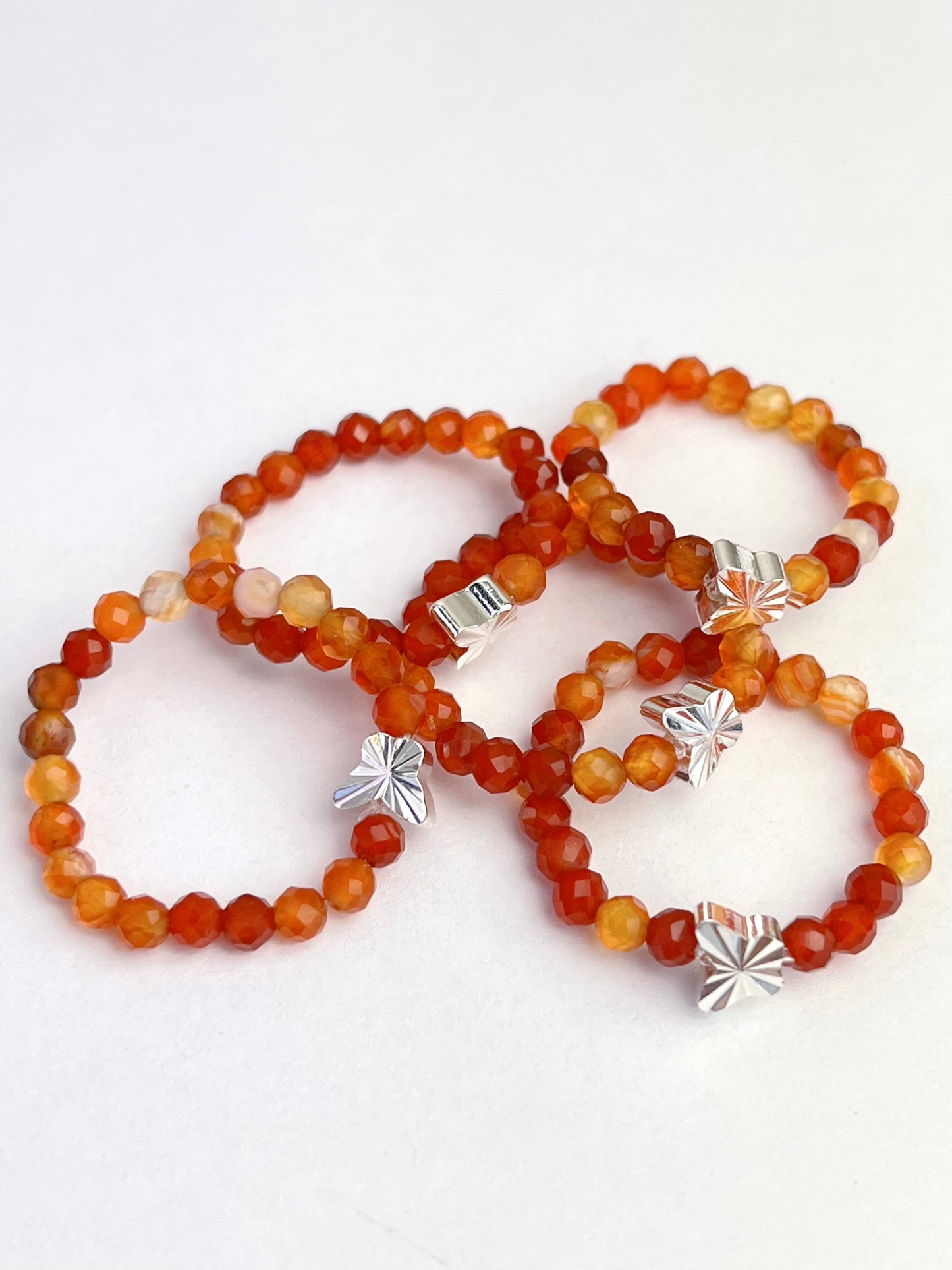 Ring av Karneolperler