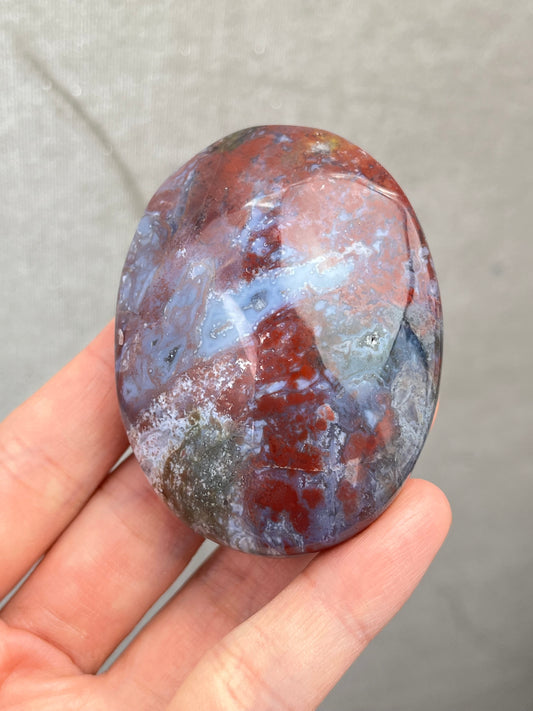 Jaspis Håndstein (Fancy Jaspis)