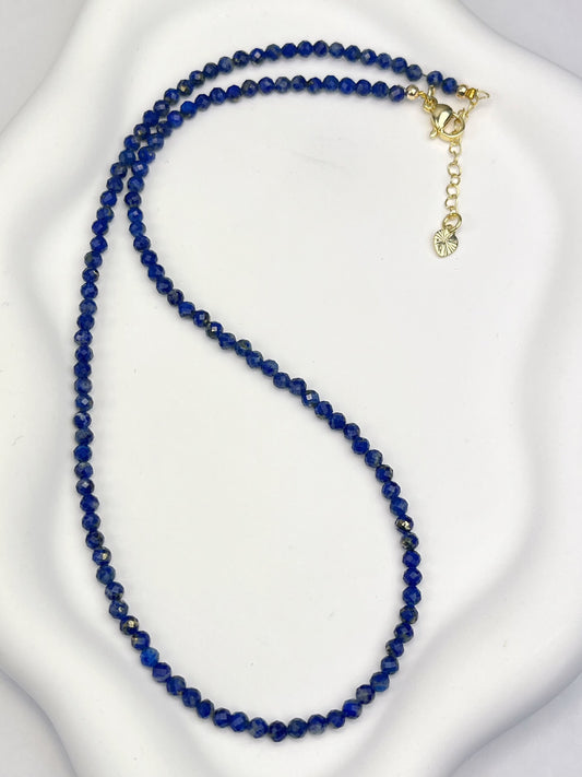 Lapis lazuli Halskjede