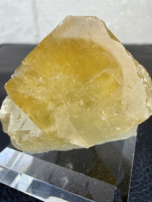 Yellow fluorite