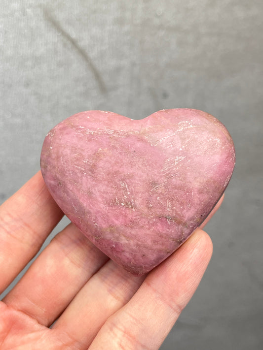 Rhodonitt Hjerte