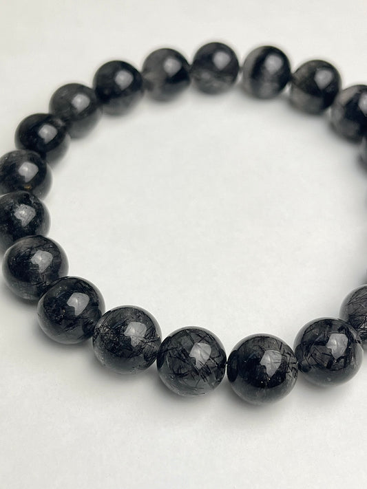 Turmalinkvarts armbånd 9mm+