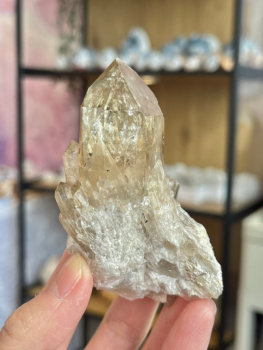 Naturlig citrin fra Kongo (Kundalini citrin)