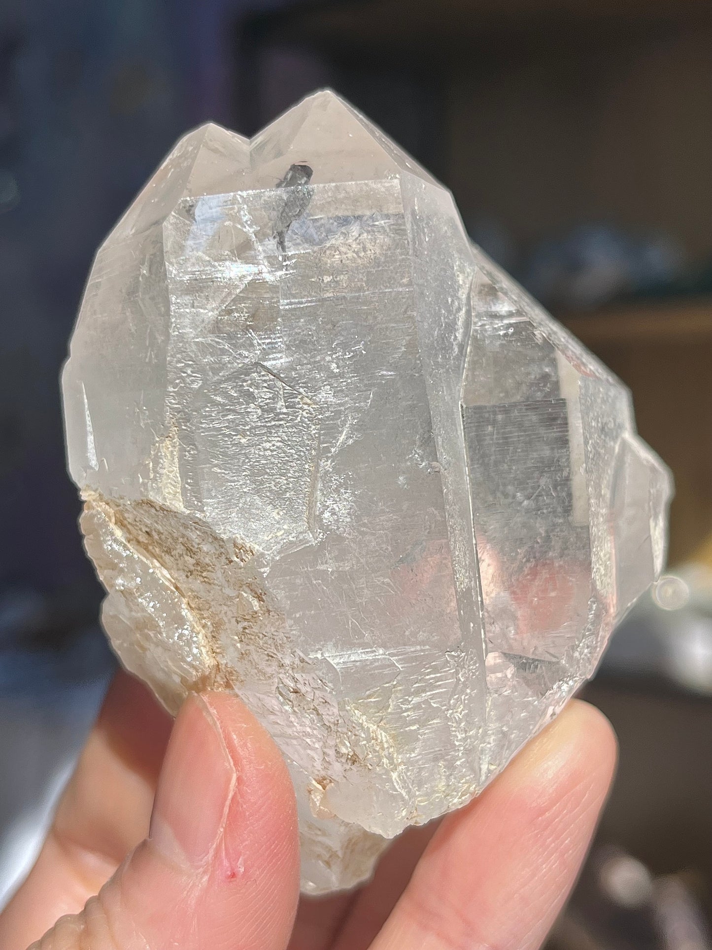 Bergkrystall fra Hashupi Mine (Hashupi-kvarts)