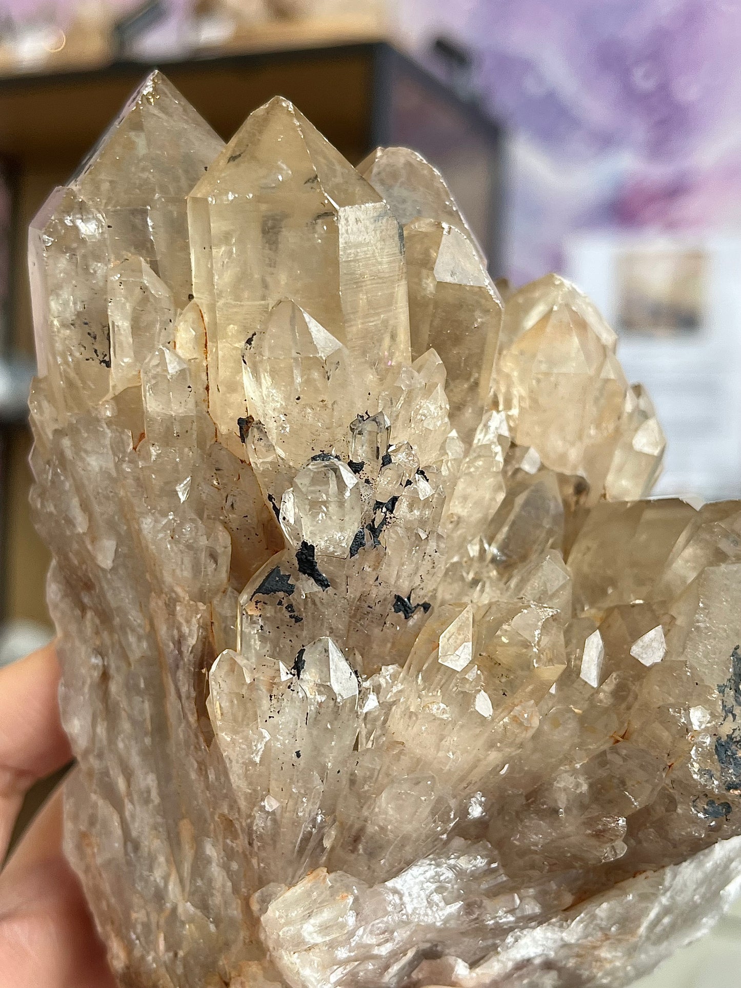 Naturlig citrin fra Kongo (Kundalini citrin) XL