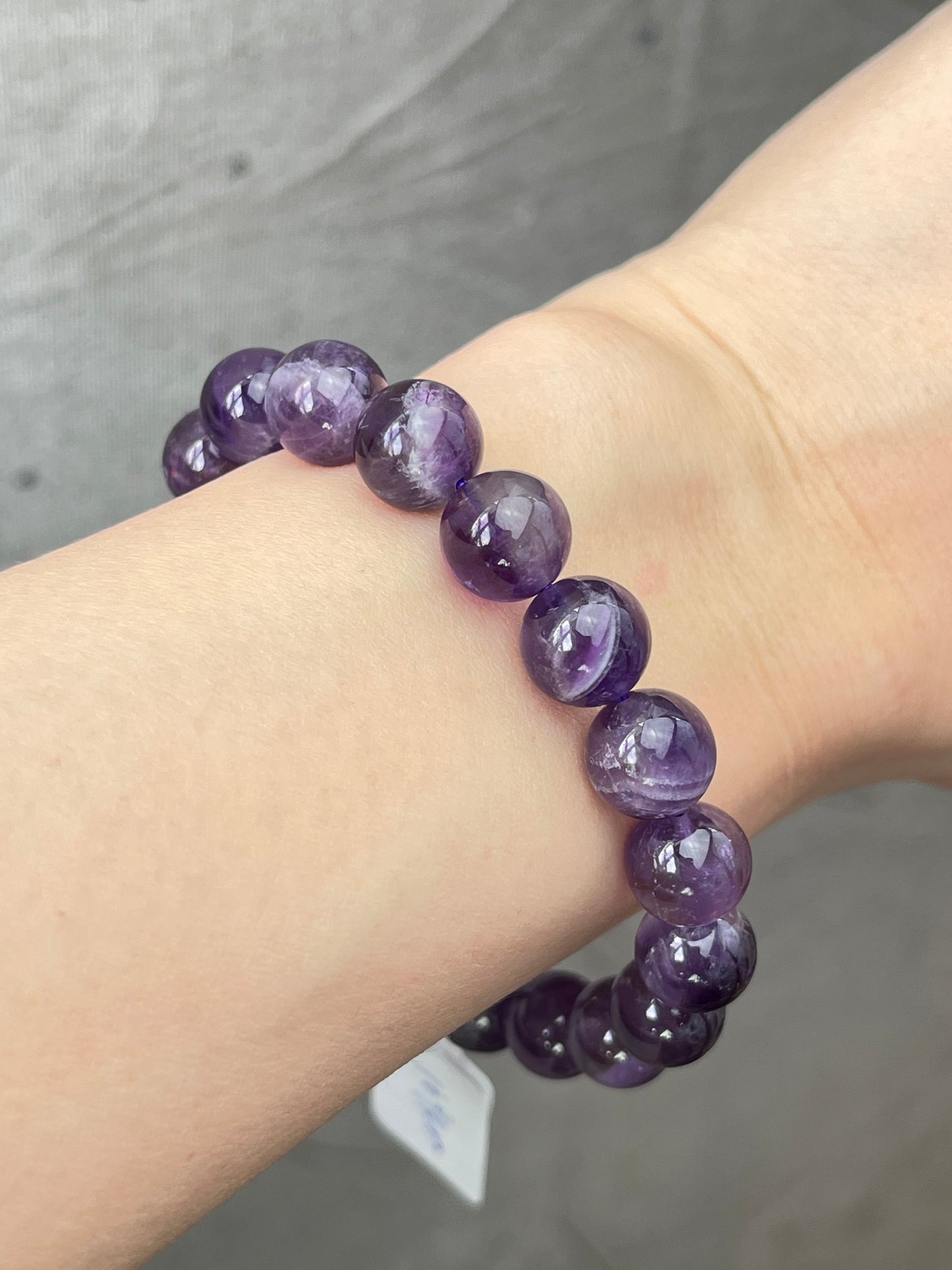 Ametyst armbånd