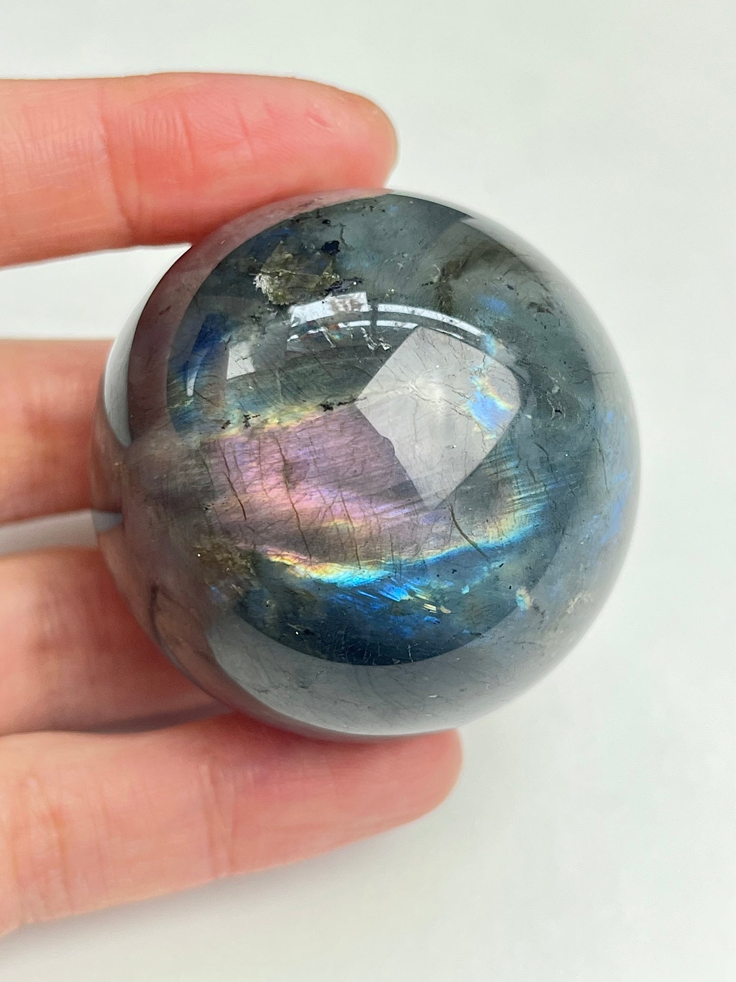 Labradorite sphere