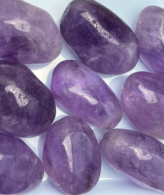 Ametyst tromlet XL 45-60mm