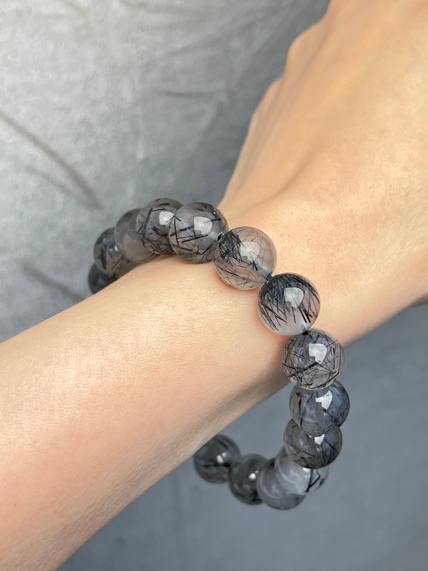 Turmalinkvarts armbånd 11mm+
