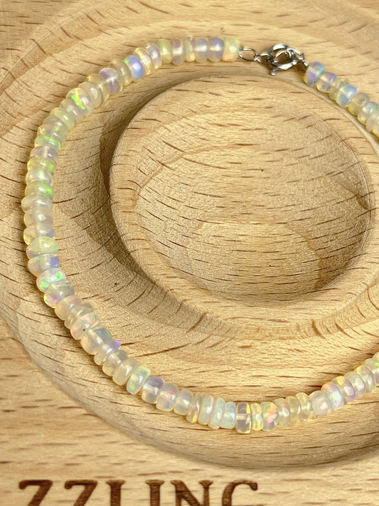 Opal armbånd i 925 sterling sølv