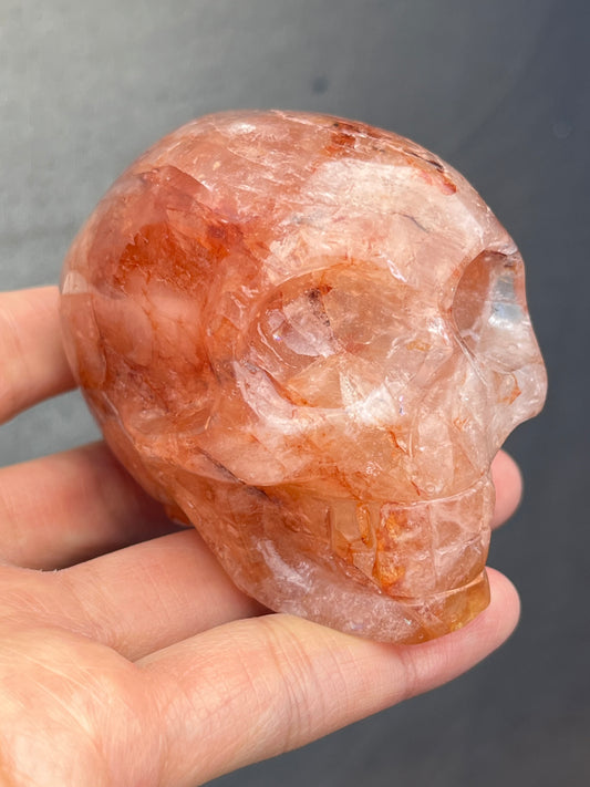 Flammekvarts Hodeskalle