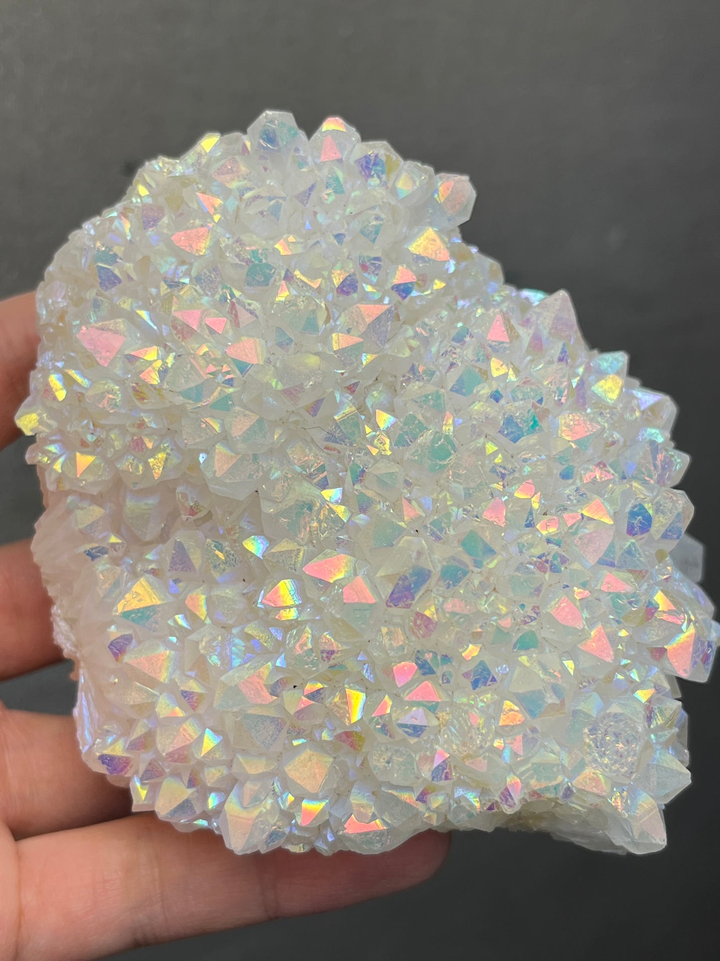 Aurakrystall Gruppe Regnbue