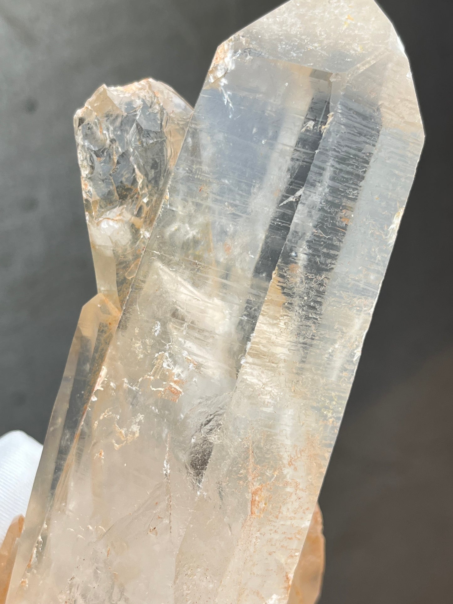 Kvarts Gruppe med jernoksid