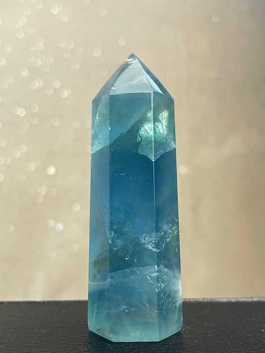 Blågrønn Fluoritt tårn