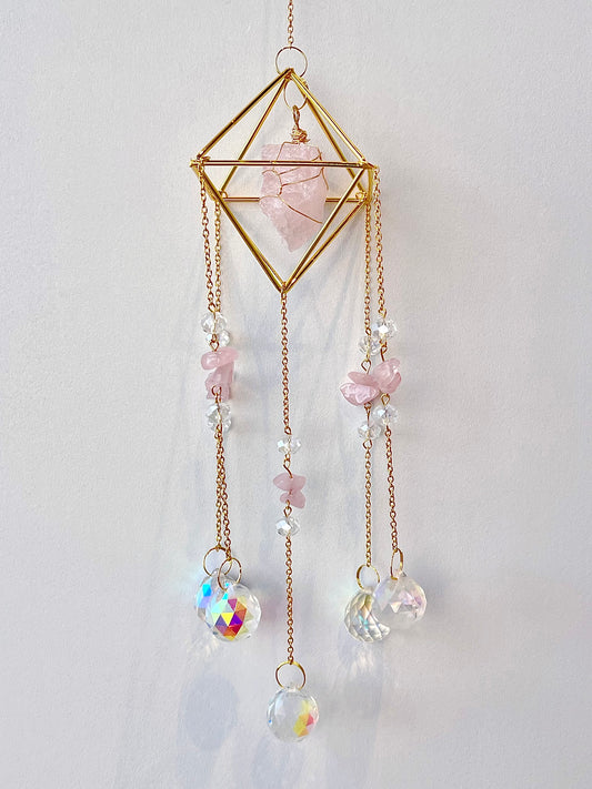 Krystall solfanger, Rosenkvarts