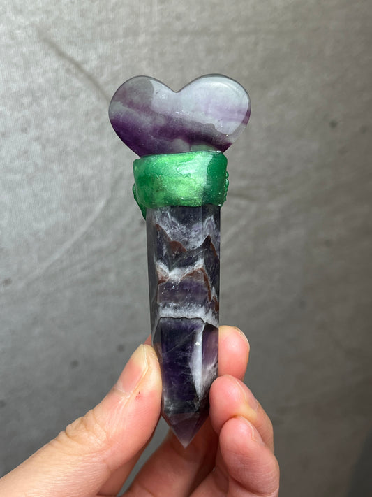 Krystall tryllestav, Bånd Ametyst