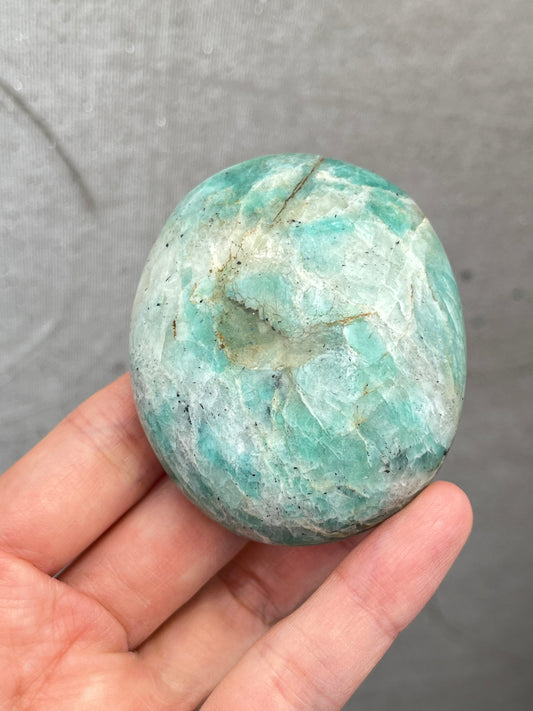 Amazonitt Håndstein
