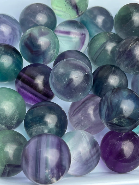 Mini Regnbue Fluoritt kule