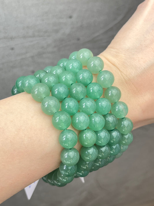 Grønn Aventurin armbånd