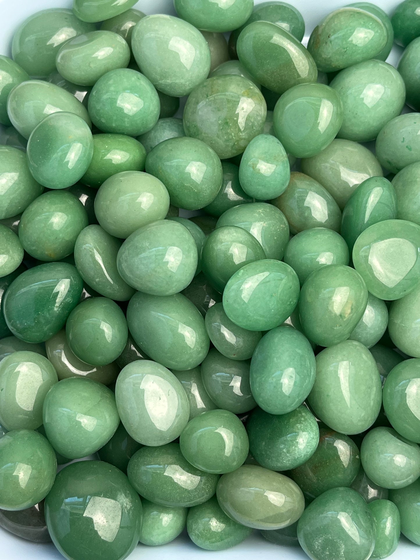 Grønn Aventurin tromlet 15-25mm