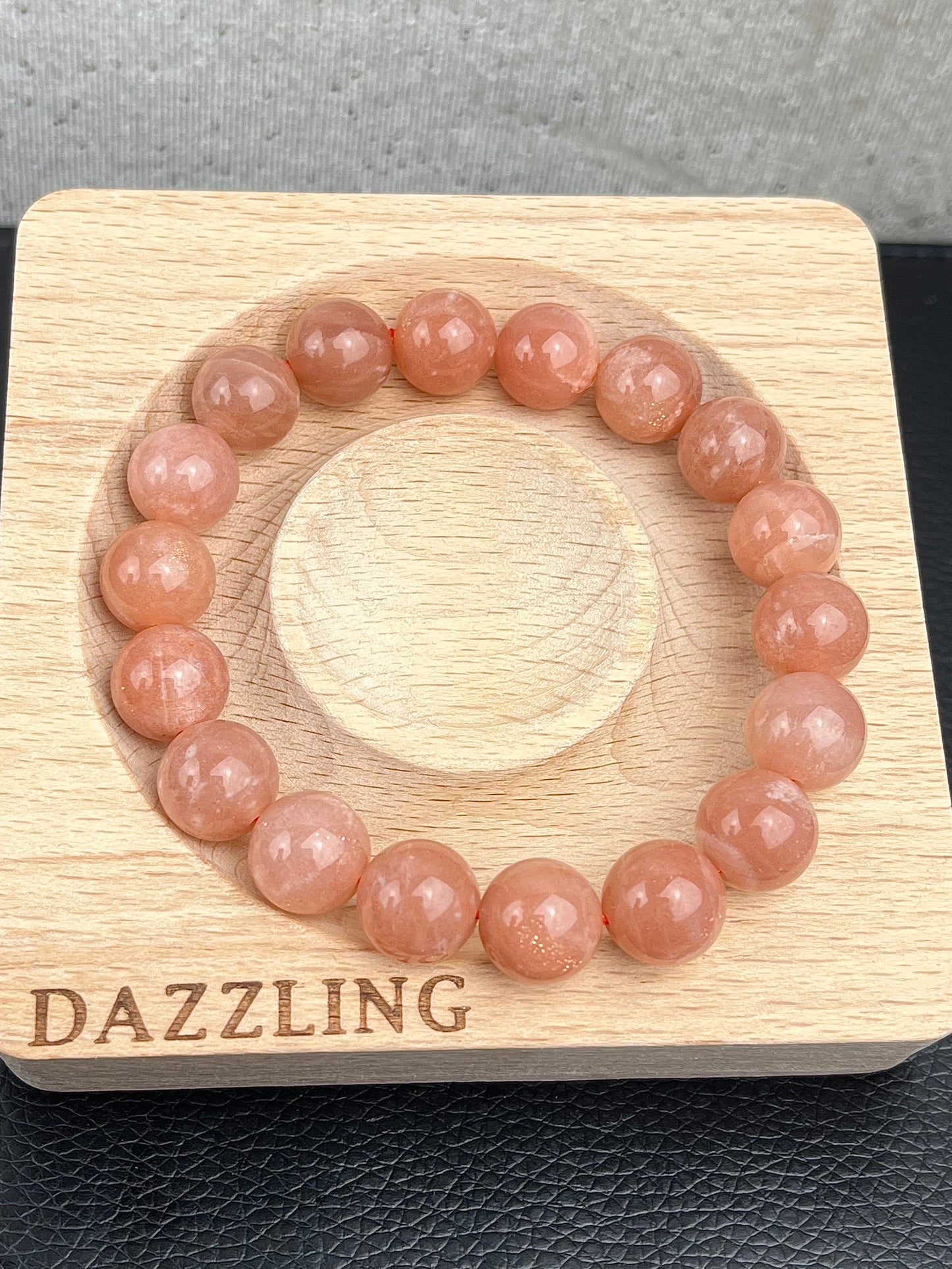 Moonstone bracelet 11-12mm+